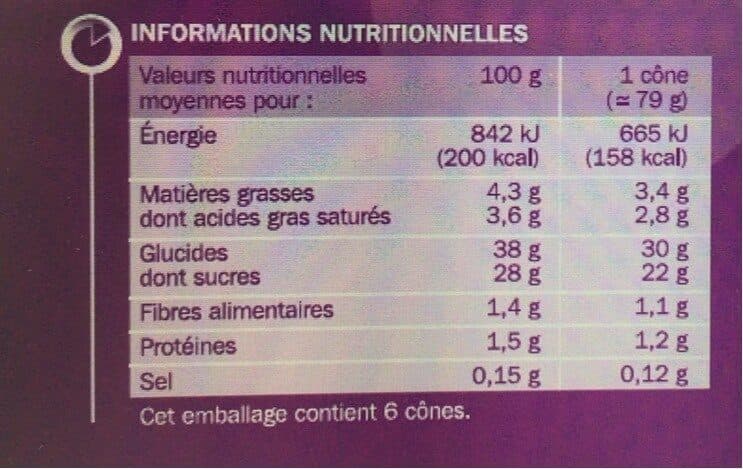 Marque Repère Cônes sorbet fruits rouges packshot