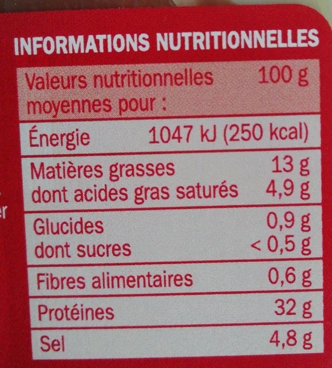Marque Repère Jambon sec grandes tranches packshot