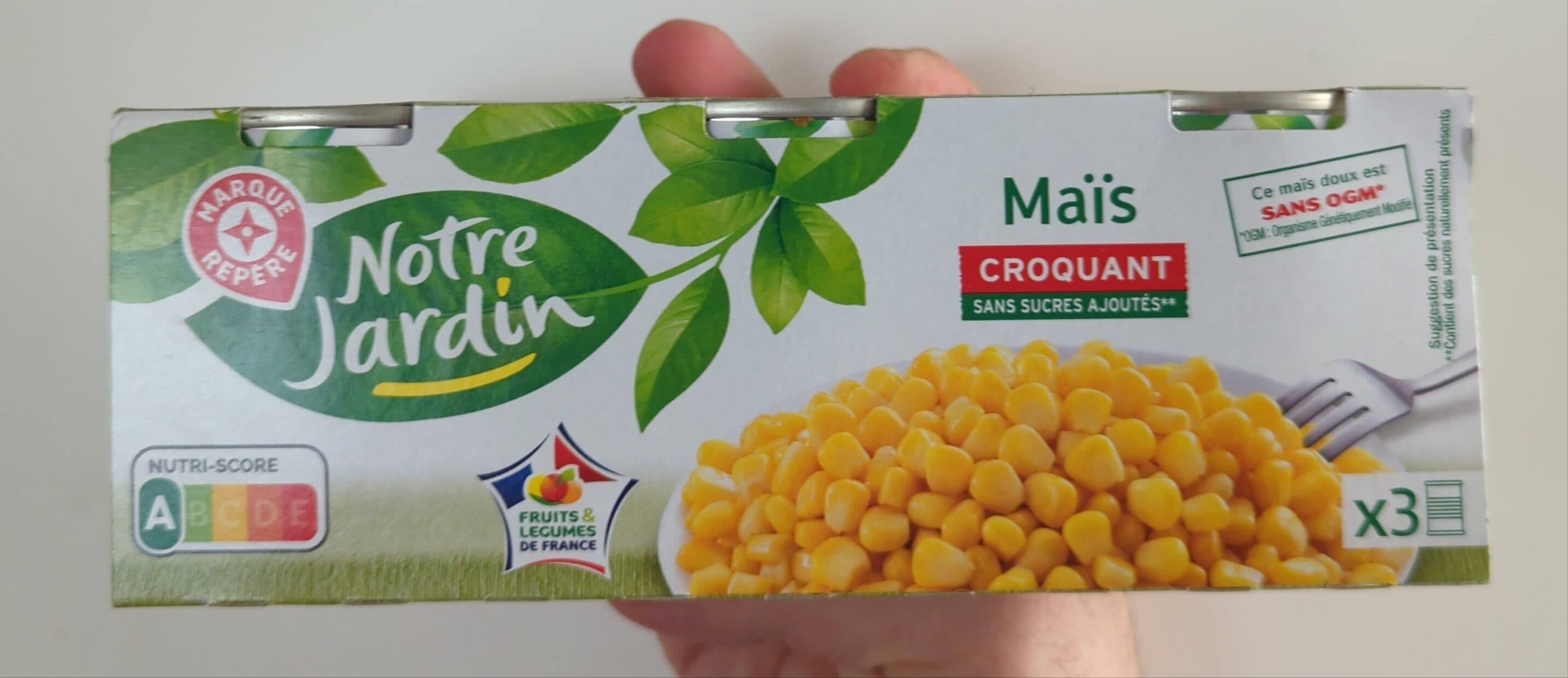 Marque Repère Maïs Croquant packshot
