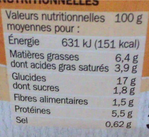 Marque Repère Fusilli aux fromages italiens - box packshot