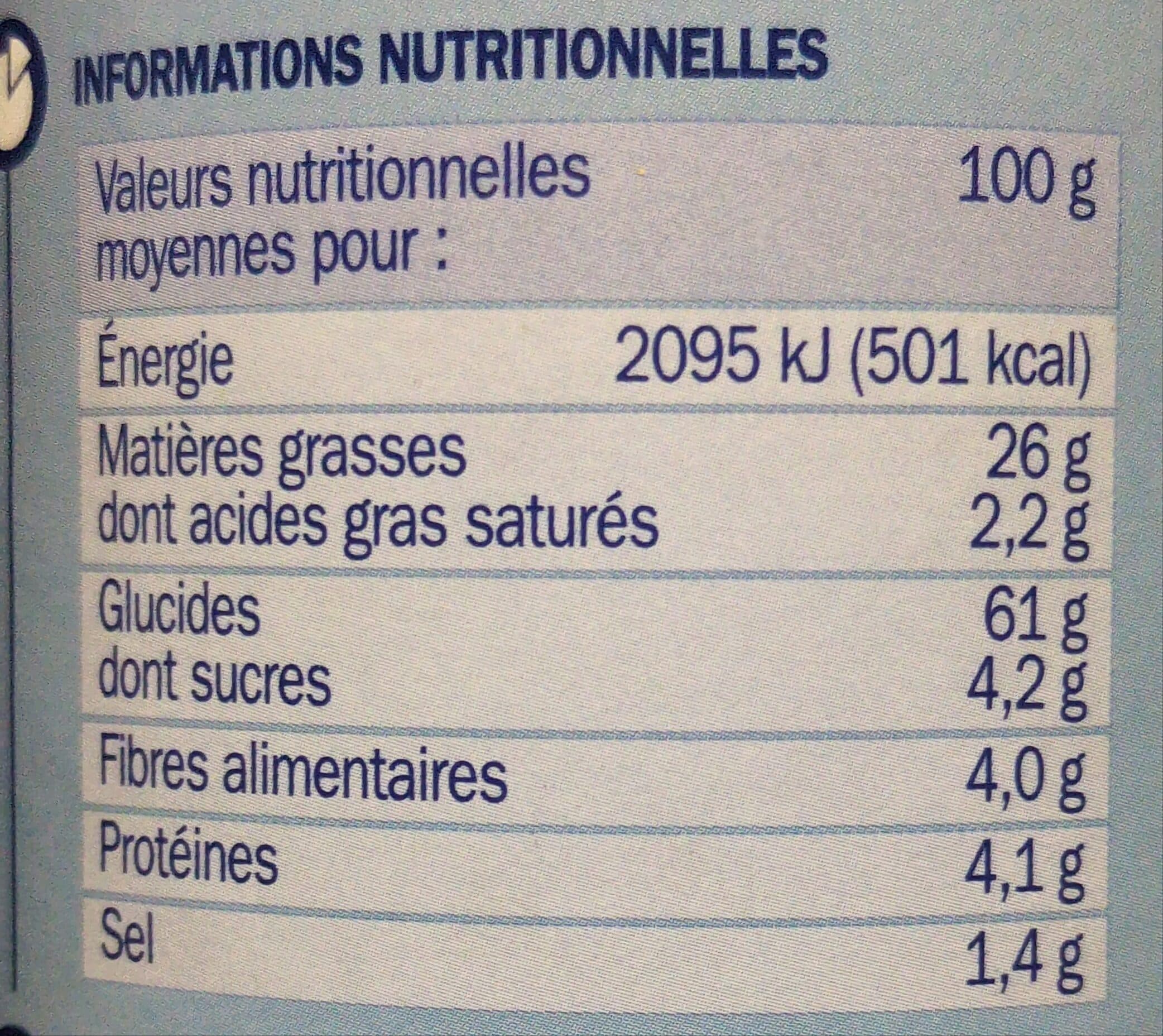 Marque Repère Tuiles goût nature packshot