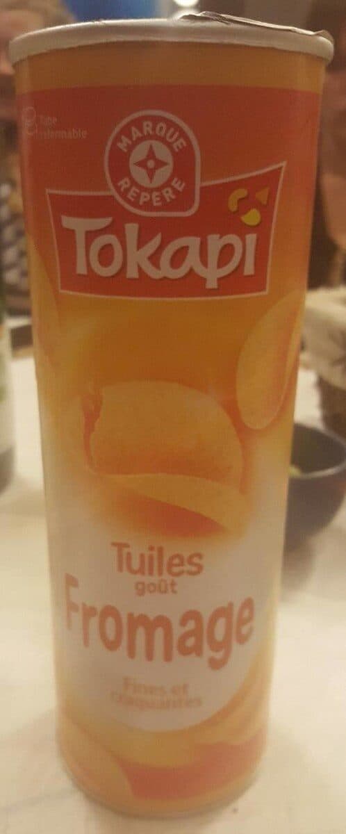 Marque Repère Tokapi - Tuiles goût fromage packshot