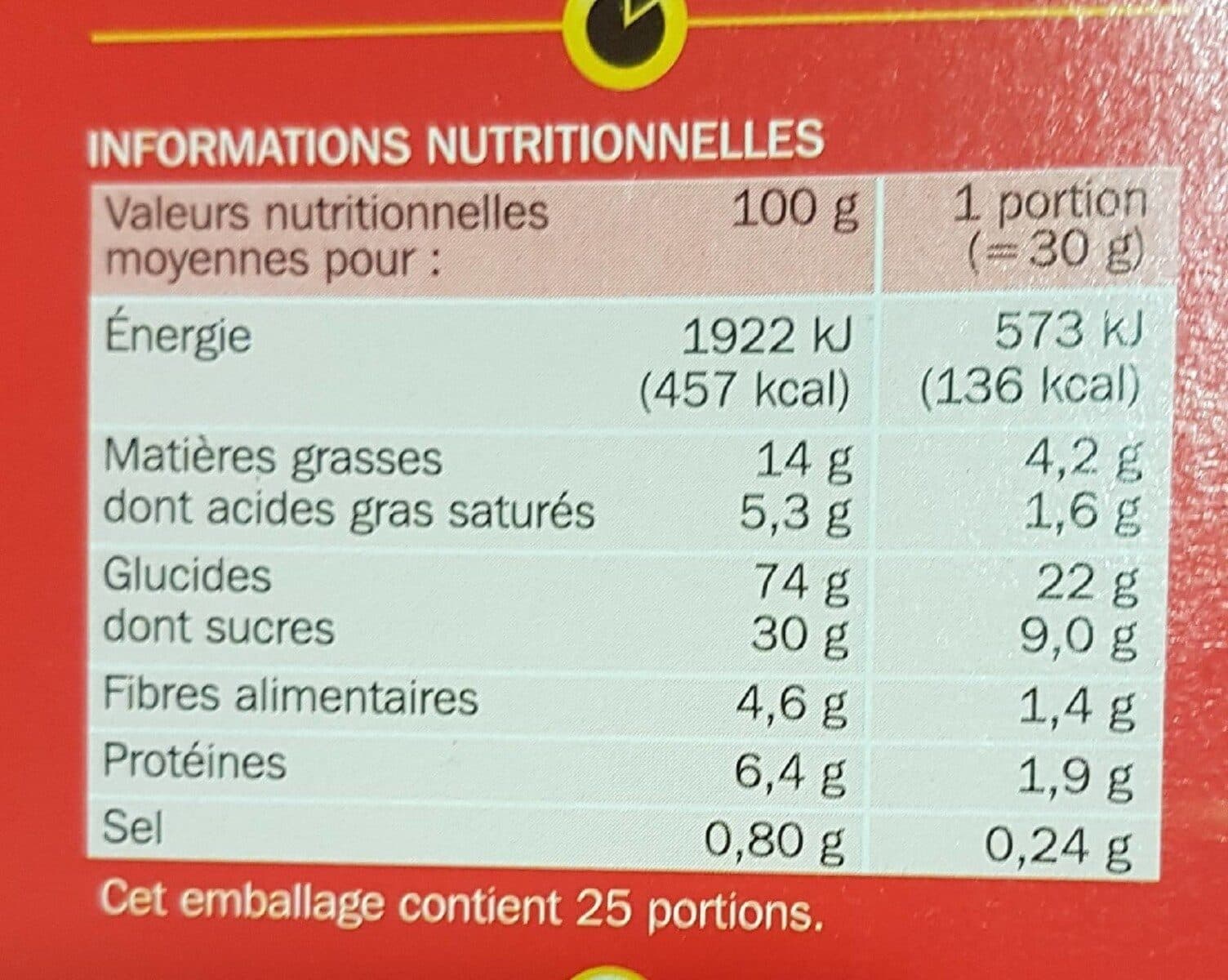 Marque Repère Céréales fourrées tout chocolat packshot