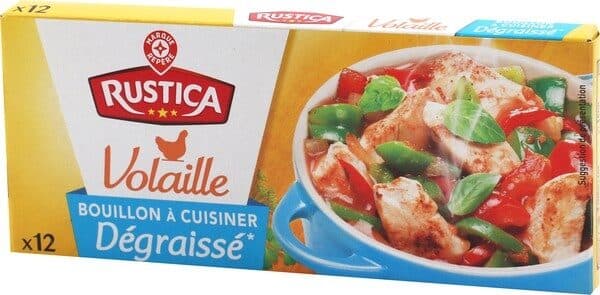 Marque Repère Bouillon de volaille dégraissé 12 x 10 g packshot