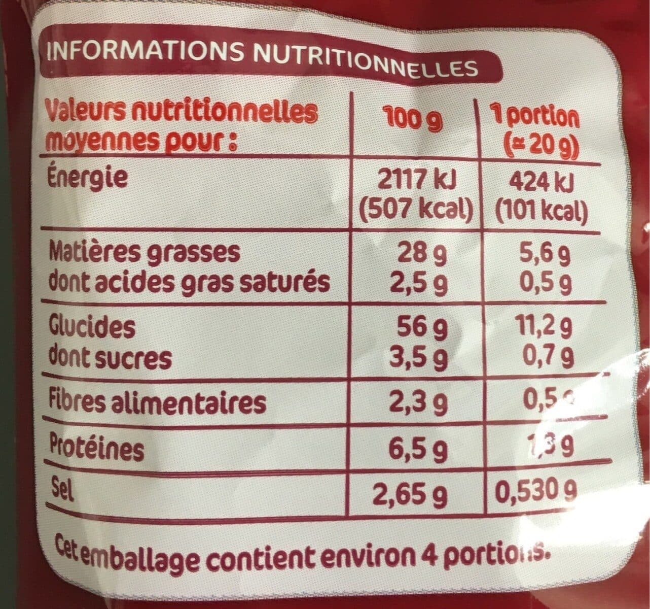 Marque Repère Tornades Goût Bacon - Tokapi - 85G packshot