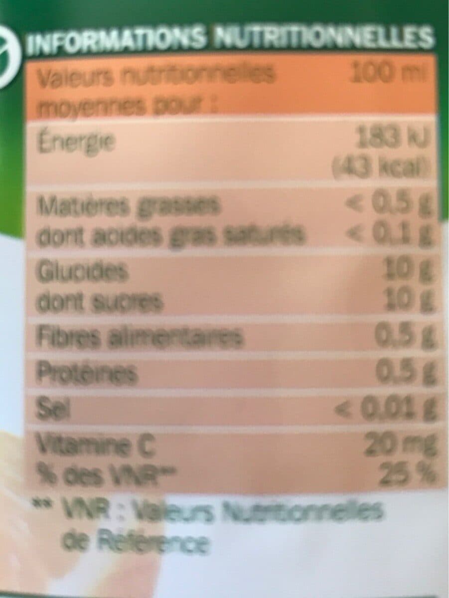 Marque Repère Jus d orange packshot