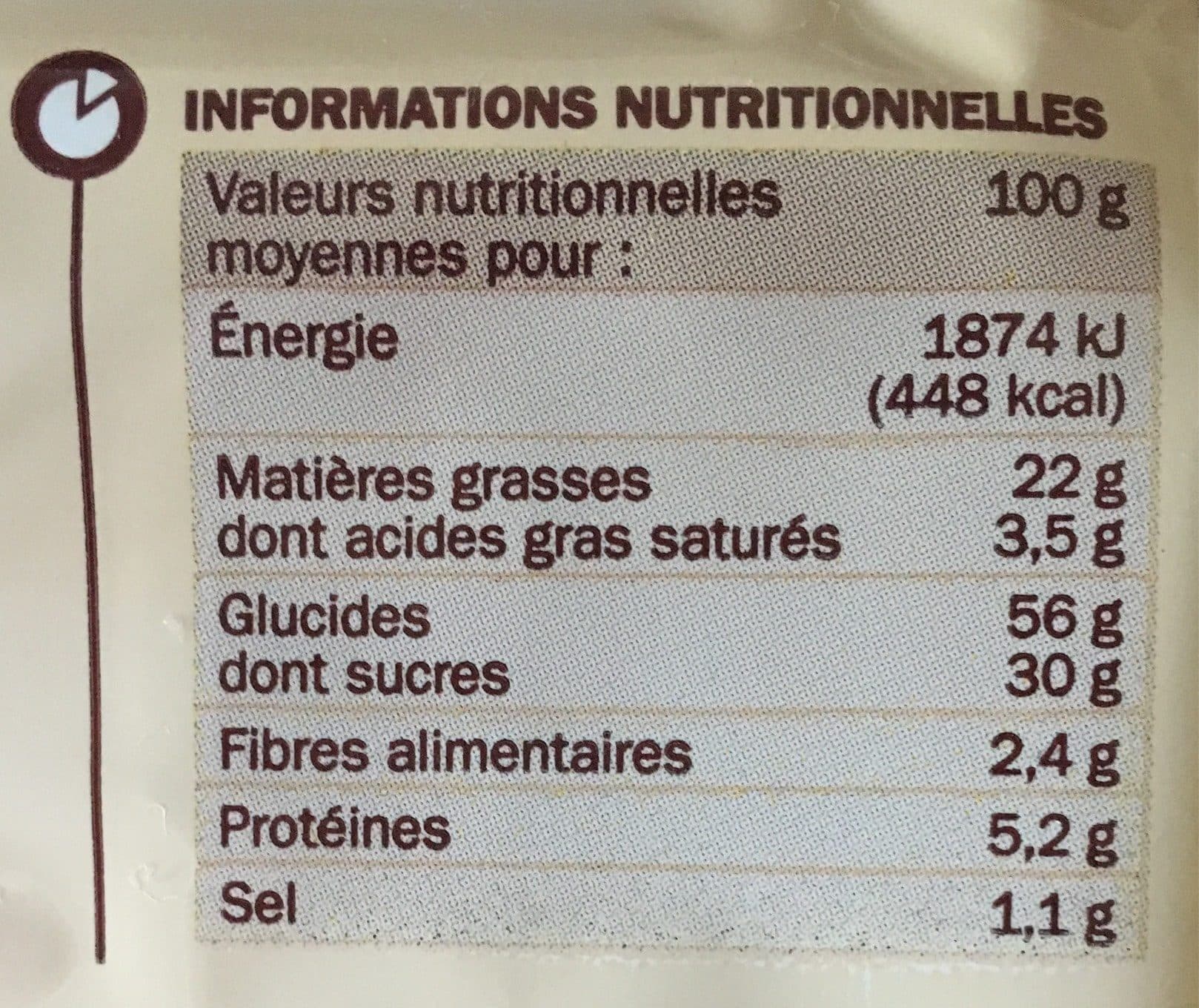 Marque Repère Muffins pépites choco noir packshot