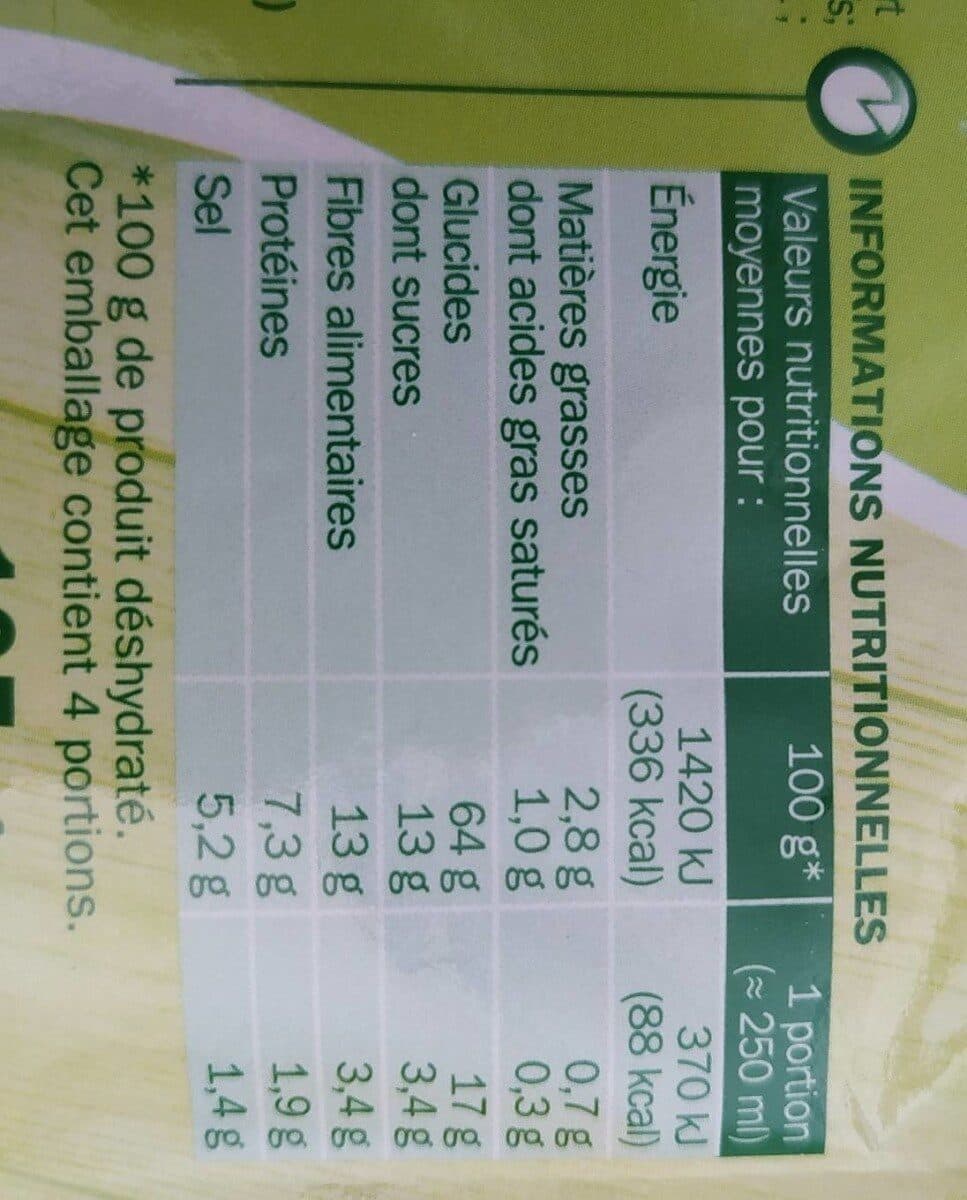 Marque Repère Mouliné de 9 légumes deshy packshot