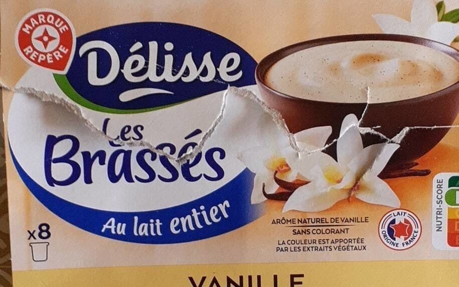 Délisse Delisse Les Brassés au lait entier packshot