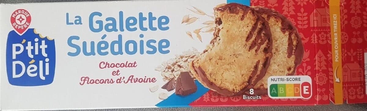 Marque Repère Galettes suédoises chocolat packshot