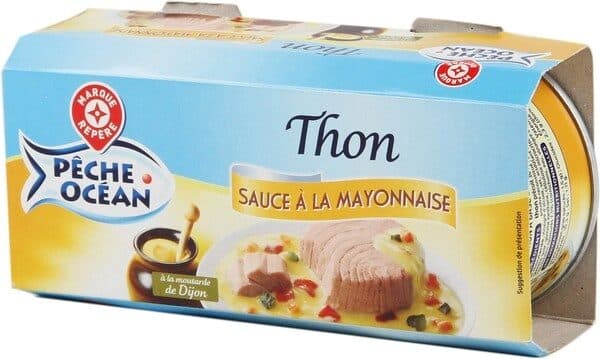 Marque Repère Thon sauce à la mayonaise 135 g x 2 packshot