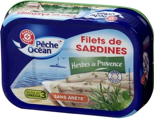 Marque Repère Filets sardine herbes de Provence packshot