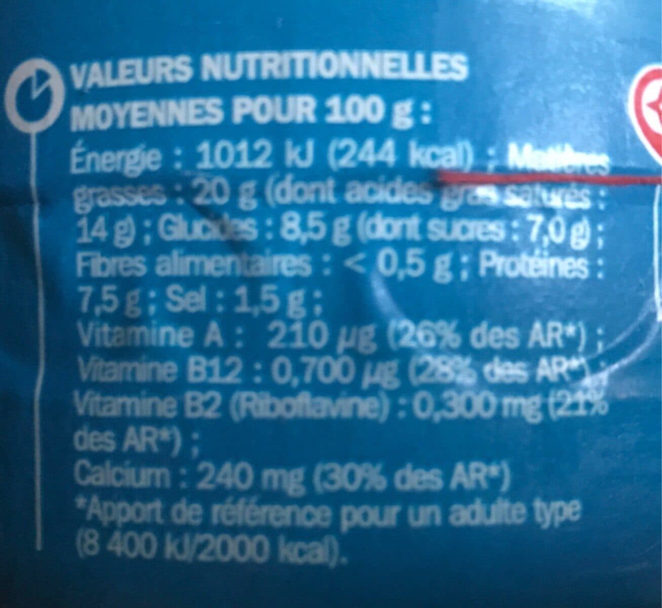 Marque Repère Triangolo 24 portions packshot