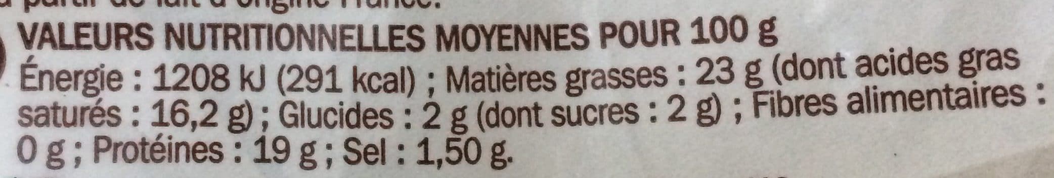 Marque Repère Pointe de brie de pays 23 % Mat. Gr. packshot