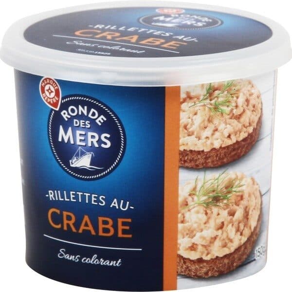 Marque Repère Rillettes au crabe packshot