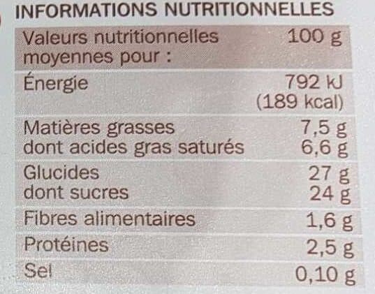 Marque Repère Crème glacée Noix de coco packshot