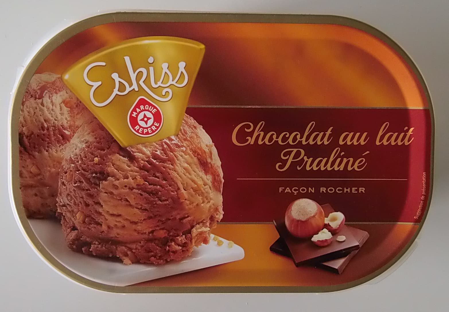 Marque Repère Vrac crème glacée façon rocher packshot