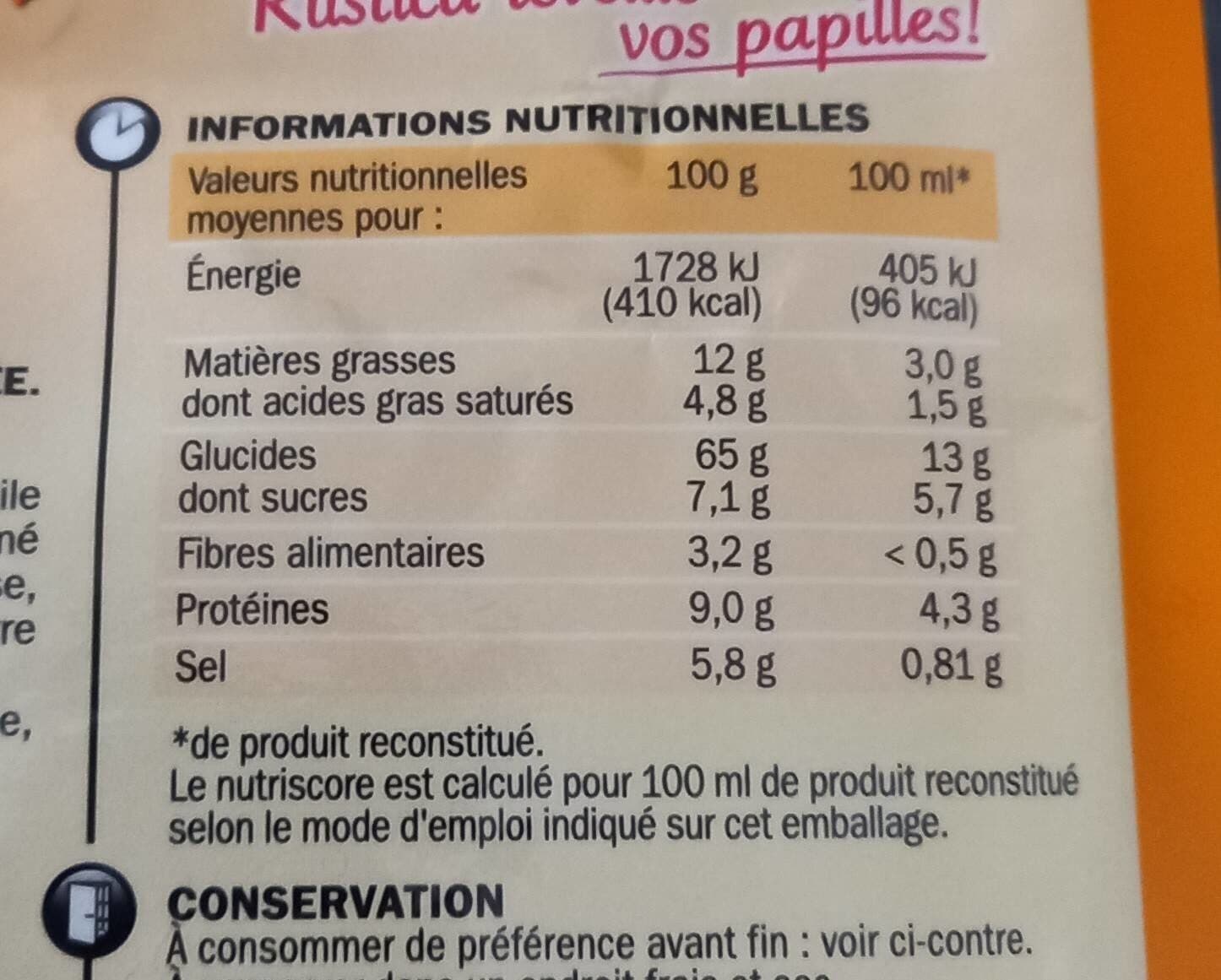 Marque Repère Sauce Béchamel à la crème packshot