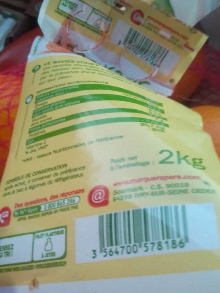 Marque Repère Orange à déguster packshot
