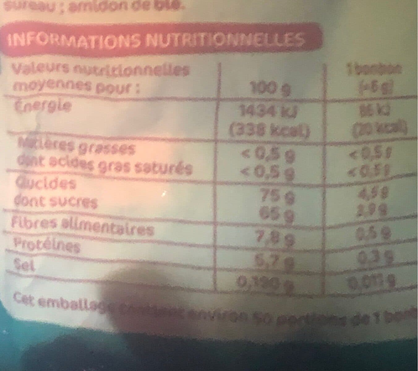 Marque Repère Bonbons gommes acacia assortiment gourmand packshot