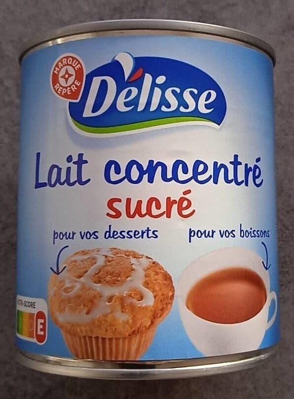 Délisse Lait entier concentré sucré packshot