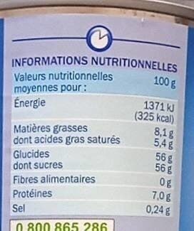 Délisse Lait entier concentré sucré packshot