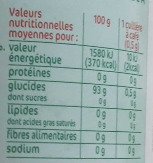 Marque Repère Extrait de stévia packshot