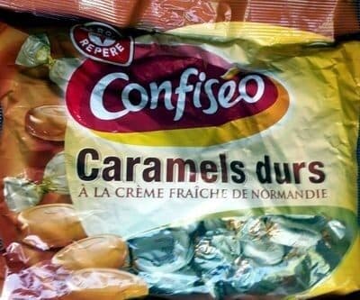Marque Repère Caramels durs à la crème fraîche de Normandie packshot