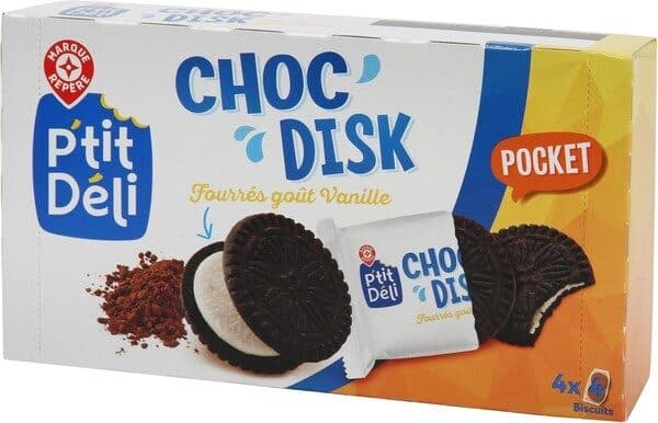 Marque Repère Choc Disk - Pocket - Fourrés Goût Vanille packshot