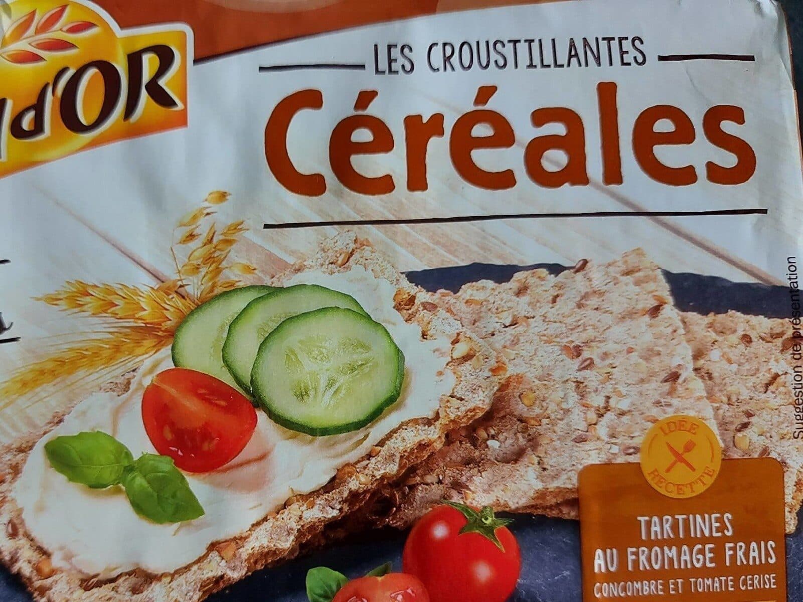 Marque Repère Tartines les croustillants céréales packshot