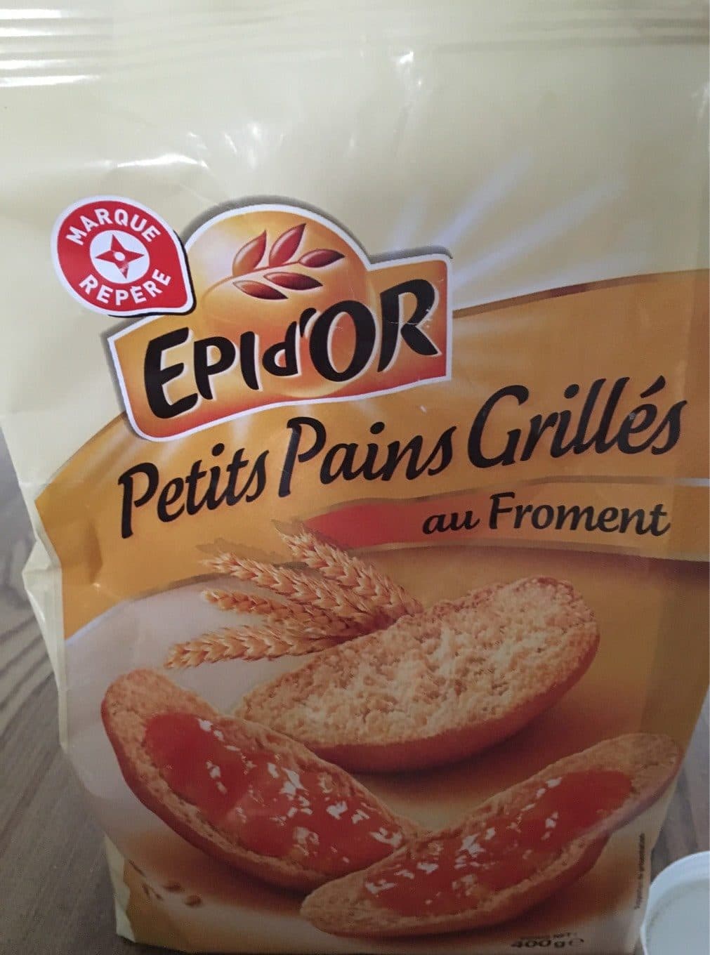 Marque Repère Petits pains grillés packshot