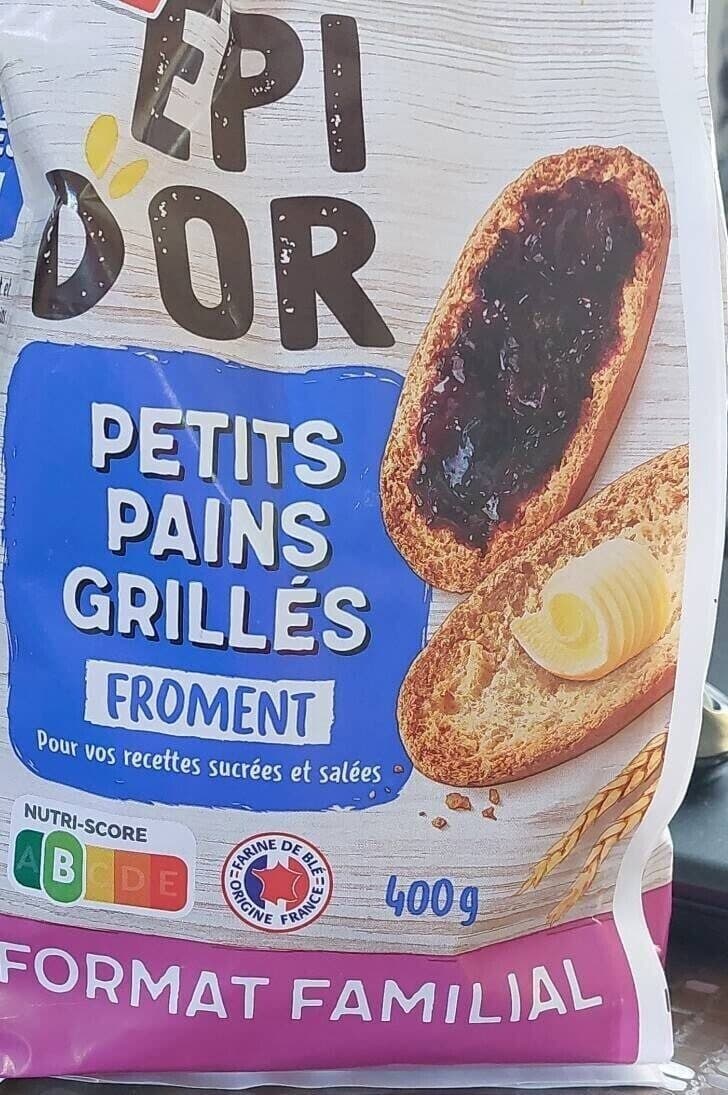 Marque Repère Petits Pains Grillés Froment packshot