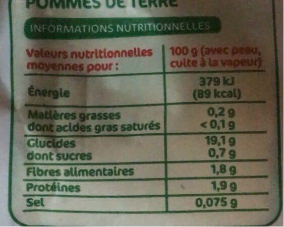 Marque Repère Notre jardin - Pommes de terre spéciales vapeur, sautées & salade packshot