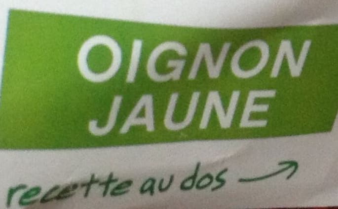Marque Repère Oignon jaune packshot