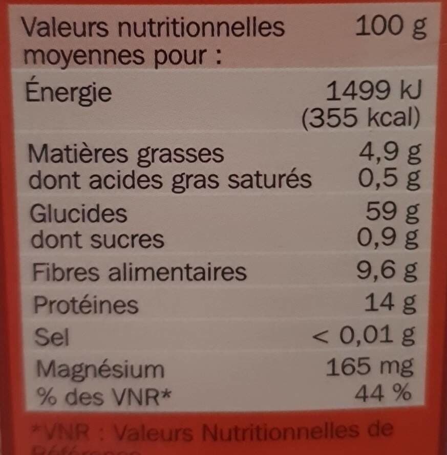 Marque Repère Quinoa & Boulgour Duo céréale et graines packshot