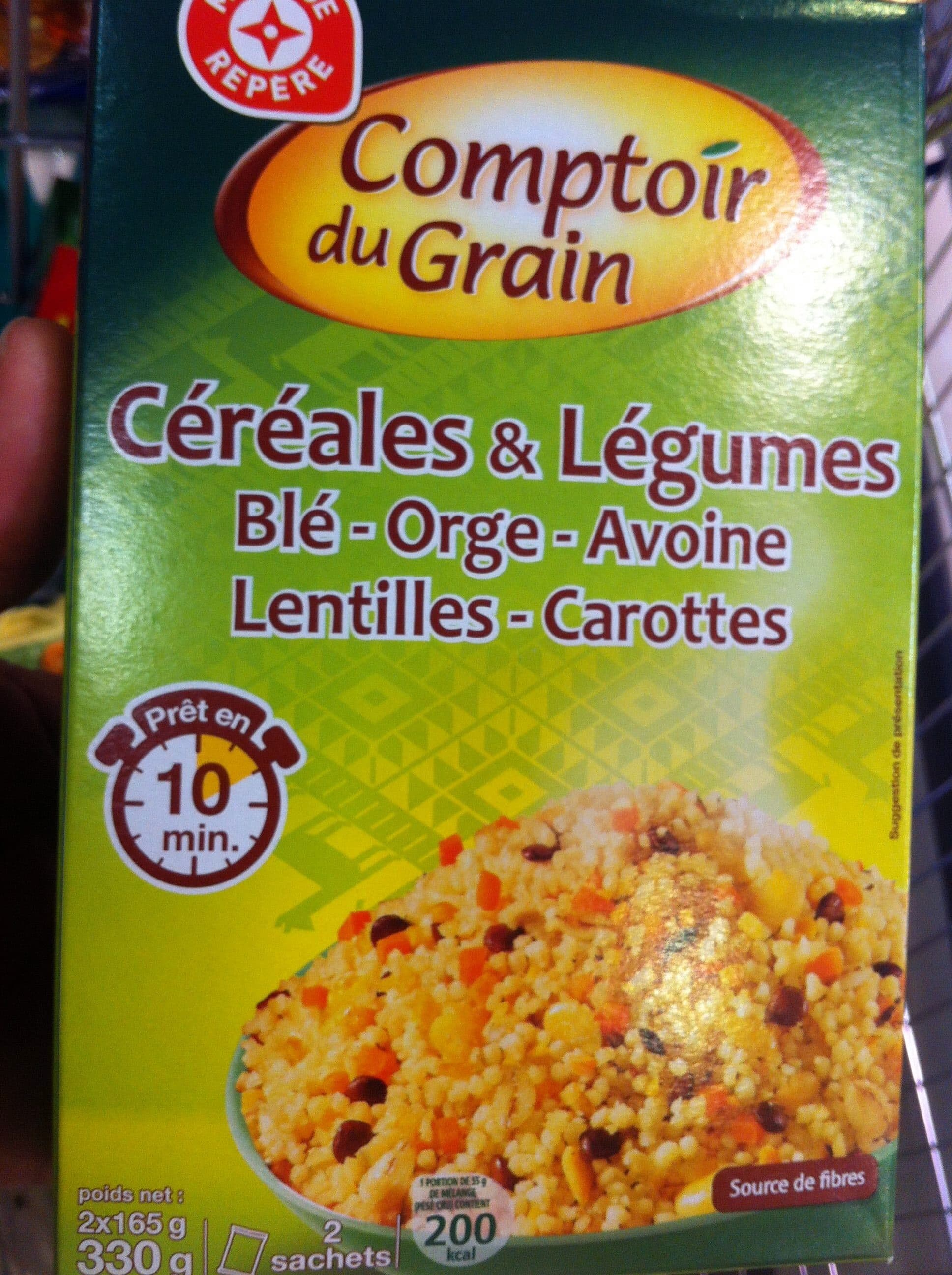 Marque Repère Mélange céréales/légumes sec packshot