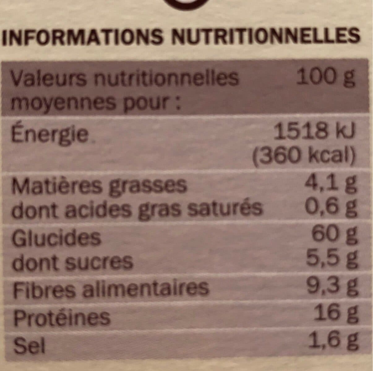Marque Repère Mélange céréales/légumes sec packshot