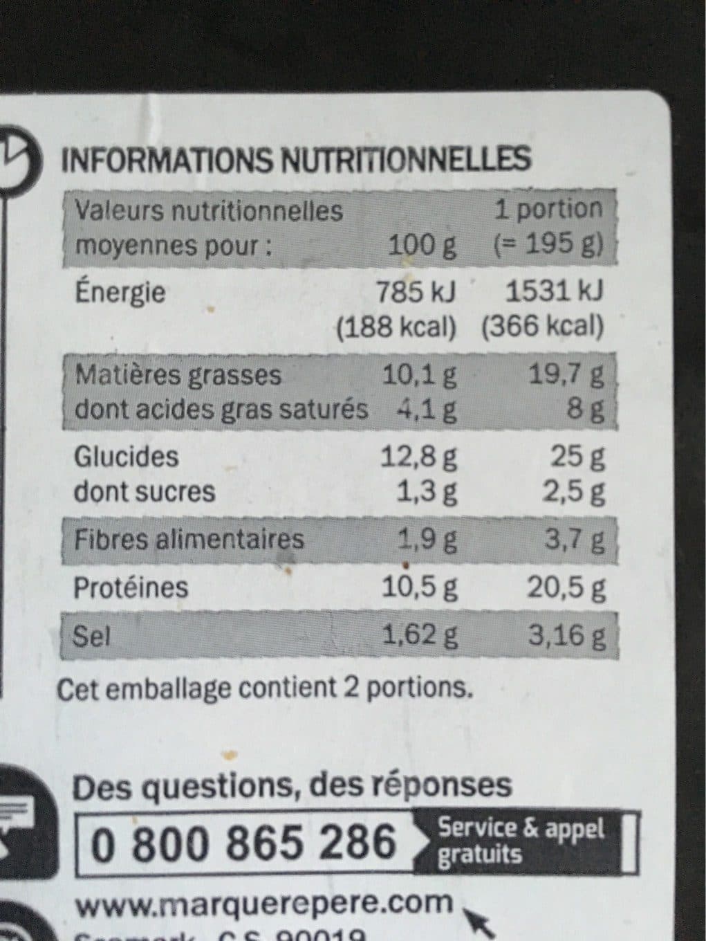 Marque Repère Côté table - Galettes au blé noir packshot