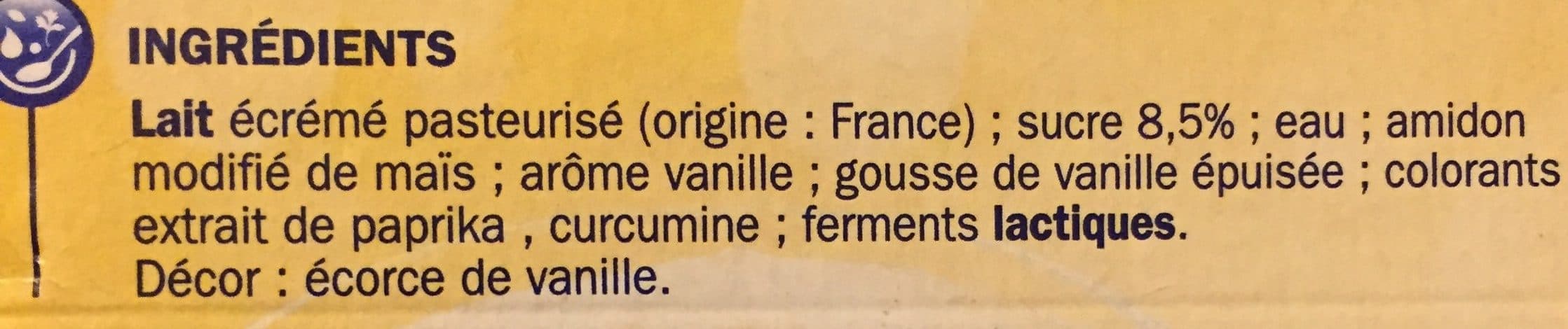 Déli'light Fromage blanc saveur Vanille 0% packshot
