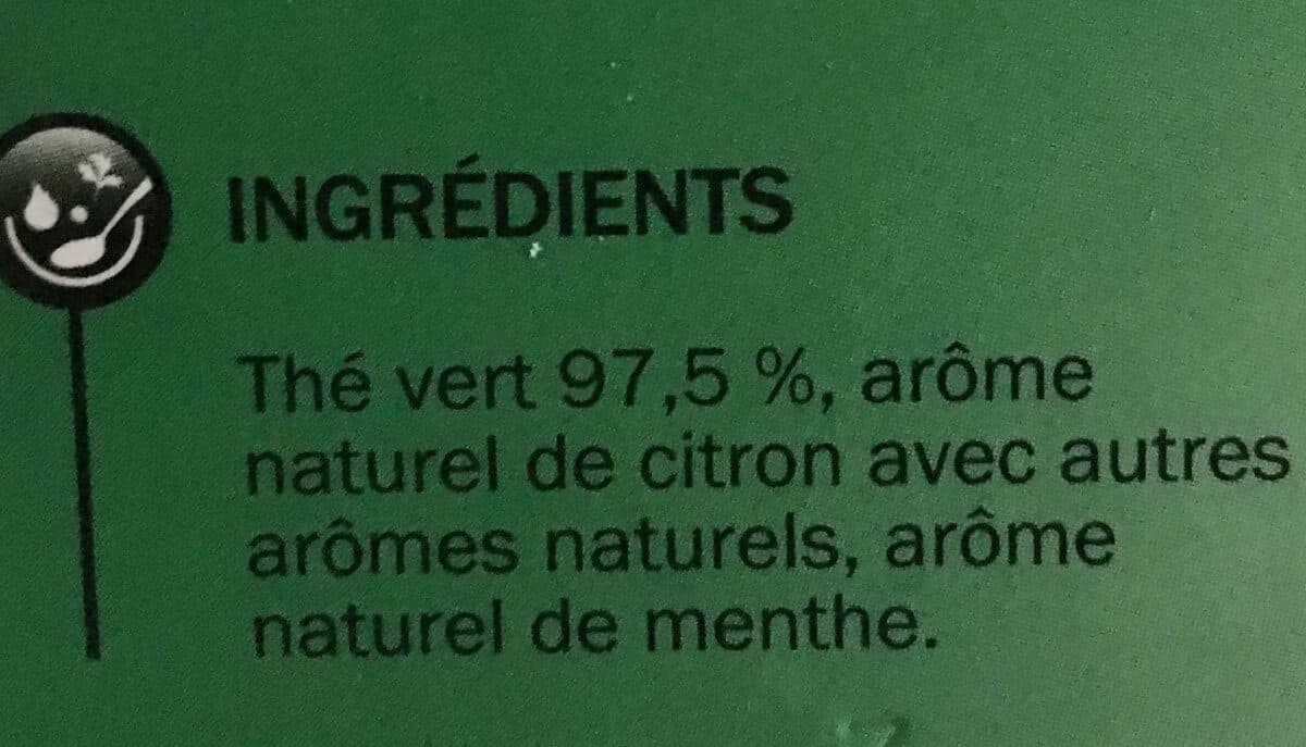 Marque Repère Thé vert 25 sachets packshot