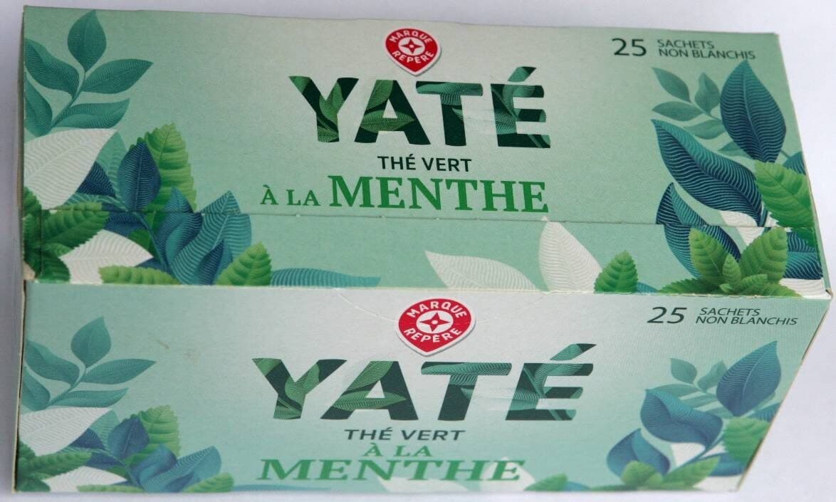 Marque Repère Thé vert menthe packshot