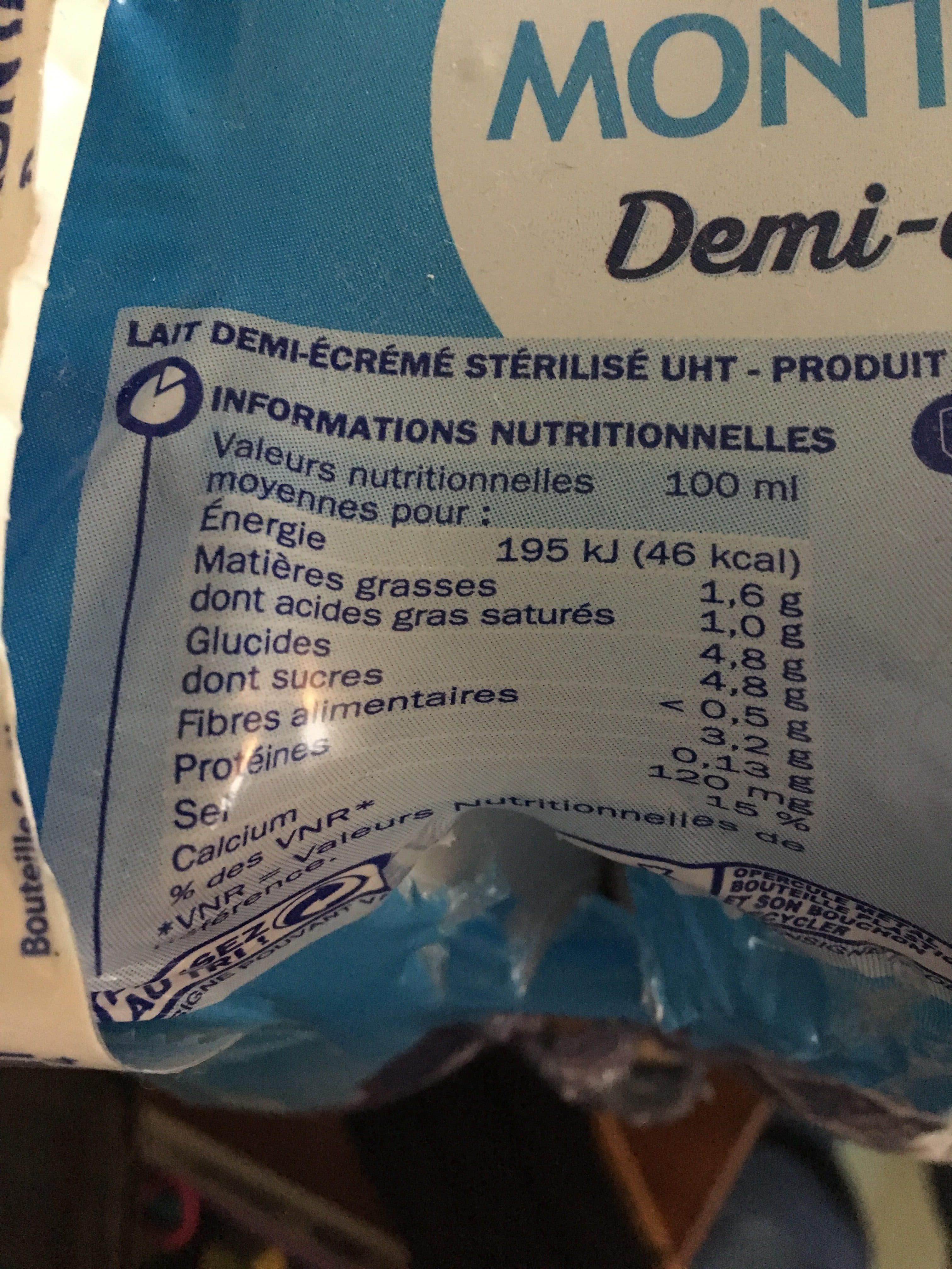 Délisse Lait de montagne packshot
