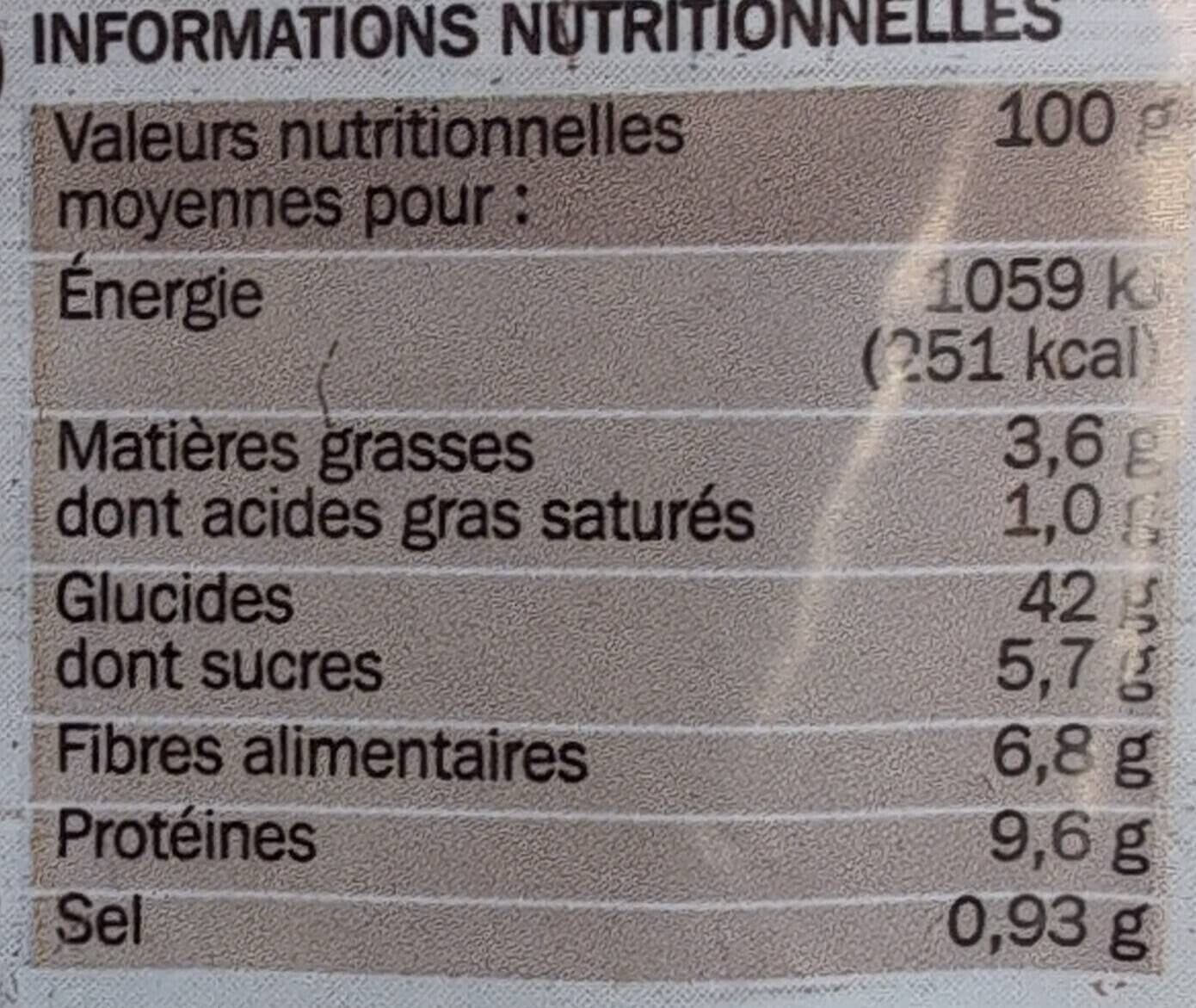 Epi D'Or Pain de mie Grandes tranches Complet packshot