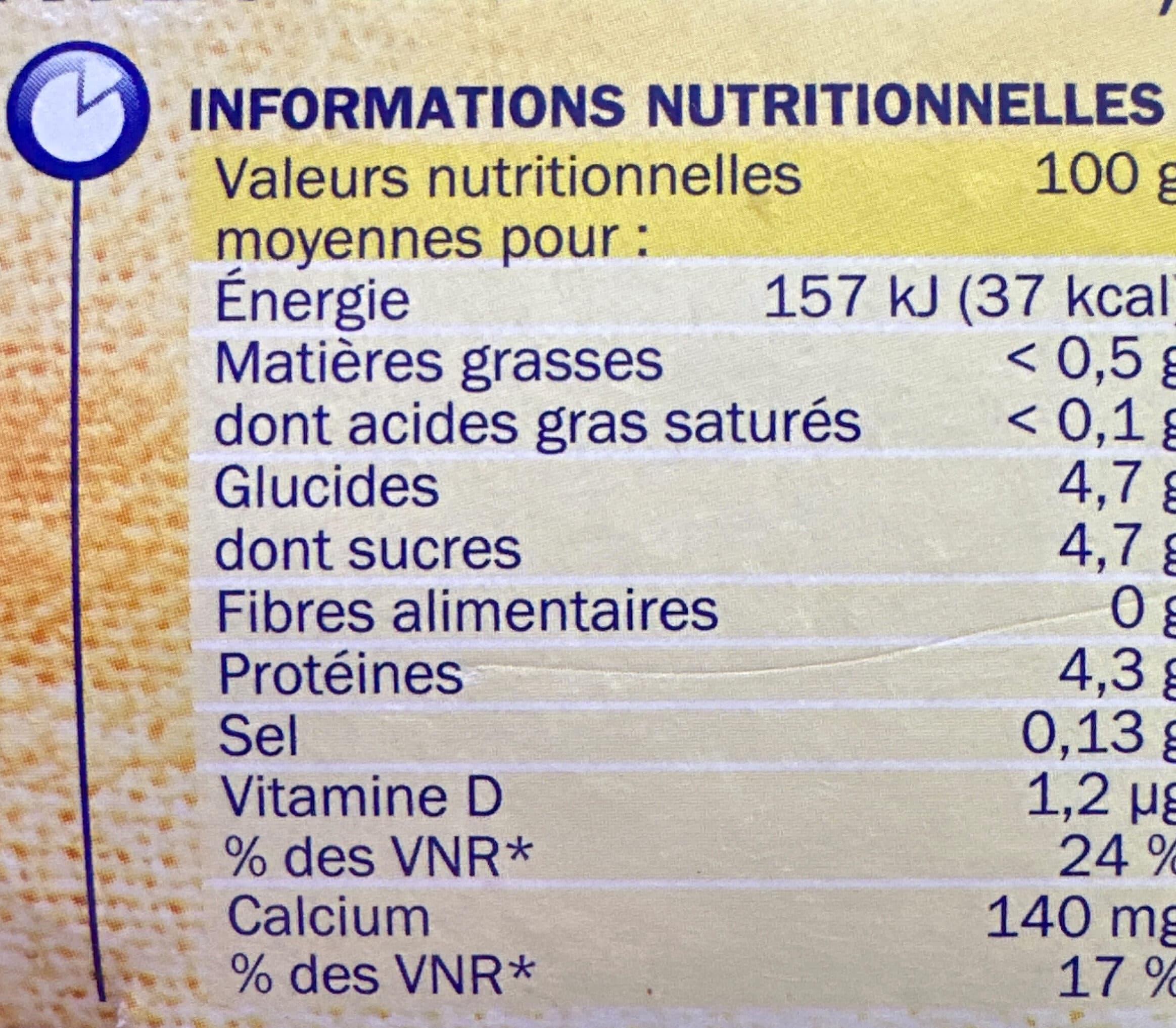 Délisse Deli'light saveur vanille packshot