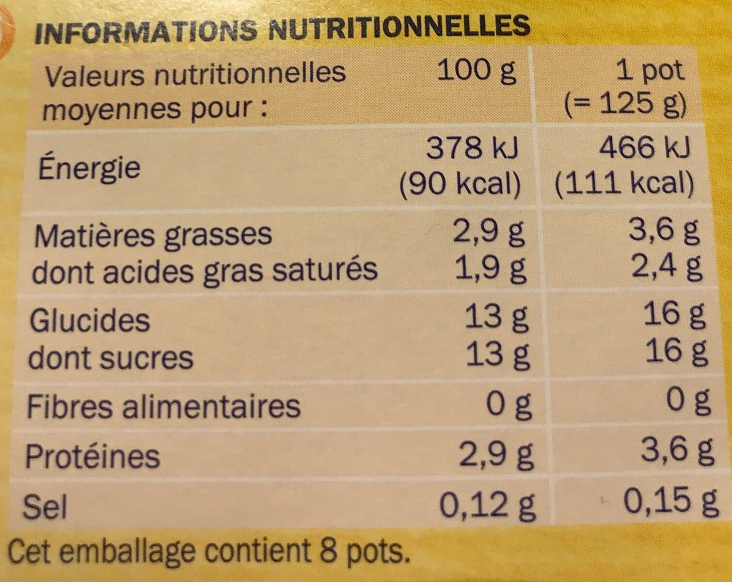 Délisse Yaourts au lait entier 4 saveurs packshot