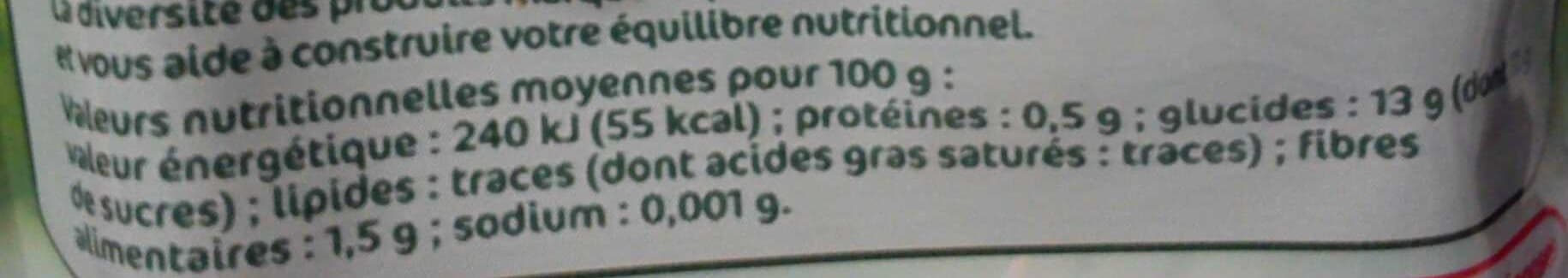 Marque Repère Purée de fruits pomme fraises packshot