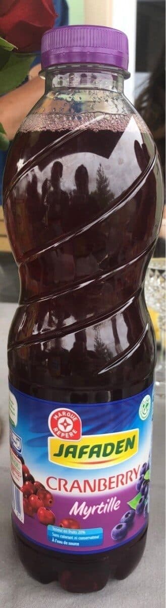 Marque Repère Boisson Au Cranberry Myrtille (fruits 20%) 1l packshot