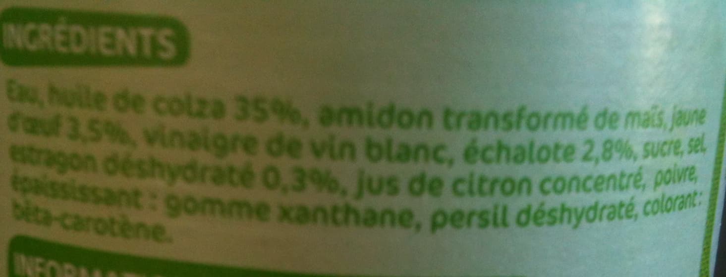 Marque Repère Sauce Béarnaise packshot