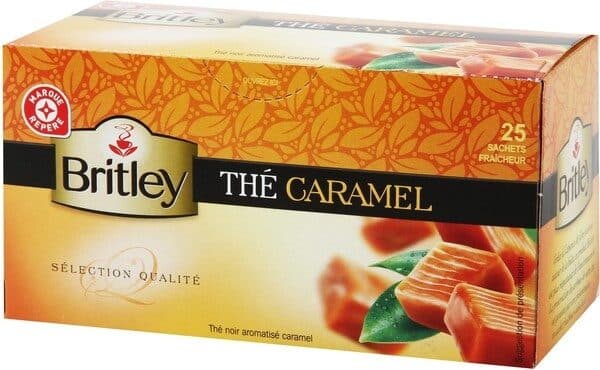 Marque Repère Thé noir saveur caramel packshot