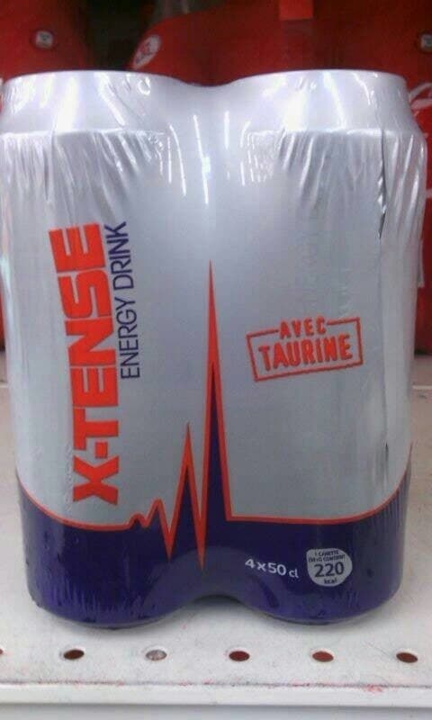 Marque Repère Boisson gazeuse énergisante packshot